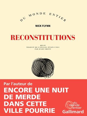 cover image of Reconstitutions